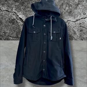 Saga Outerwear Black Zip-up Jacket size Small •Pre-Loved•